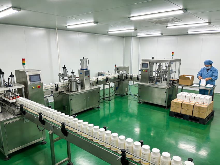 安徽廠房裝修：化妝品生產(chǎn)廠房